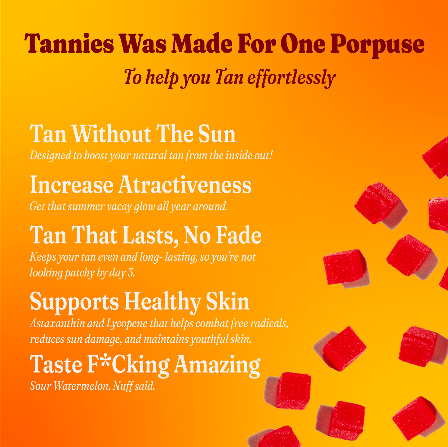 Super Tanning Daily Gummies